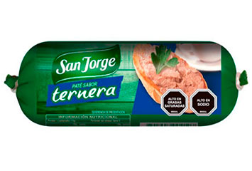 pate ternera san jorge 8x125grs