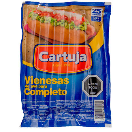 Vienesas de Pollo Cartuja