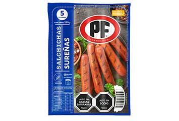 vienesas sureña pf 250 grs