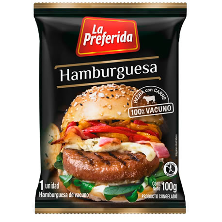 Hamburguesa Vacuno La Preferida