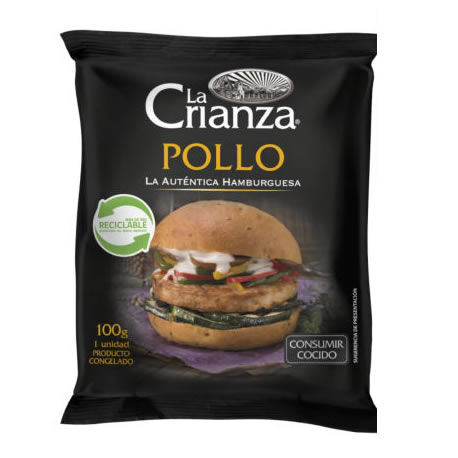 Hamburguesa de Pollo La Crianza