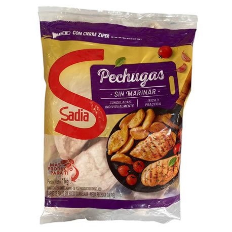 Pechuga de Pollo Sin Marinar Sadia