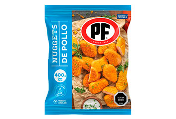 nuggets pollo pf 6x400 grs