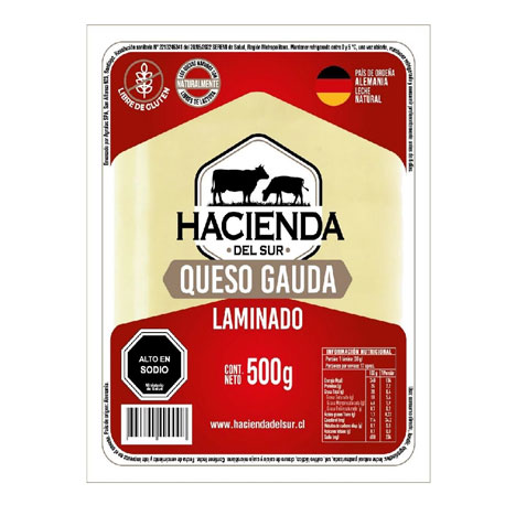 Queso Gauda Laminado La Hacienda