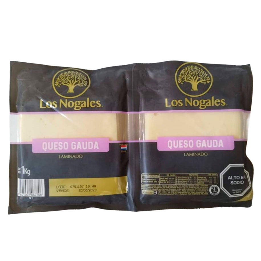 Queso Gauda Los Nogales Laminado